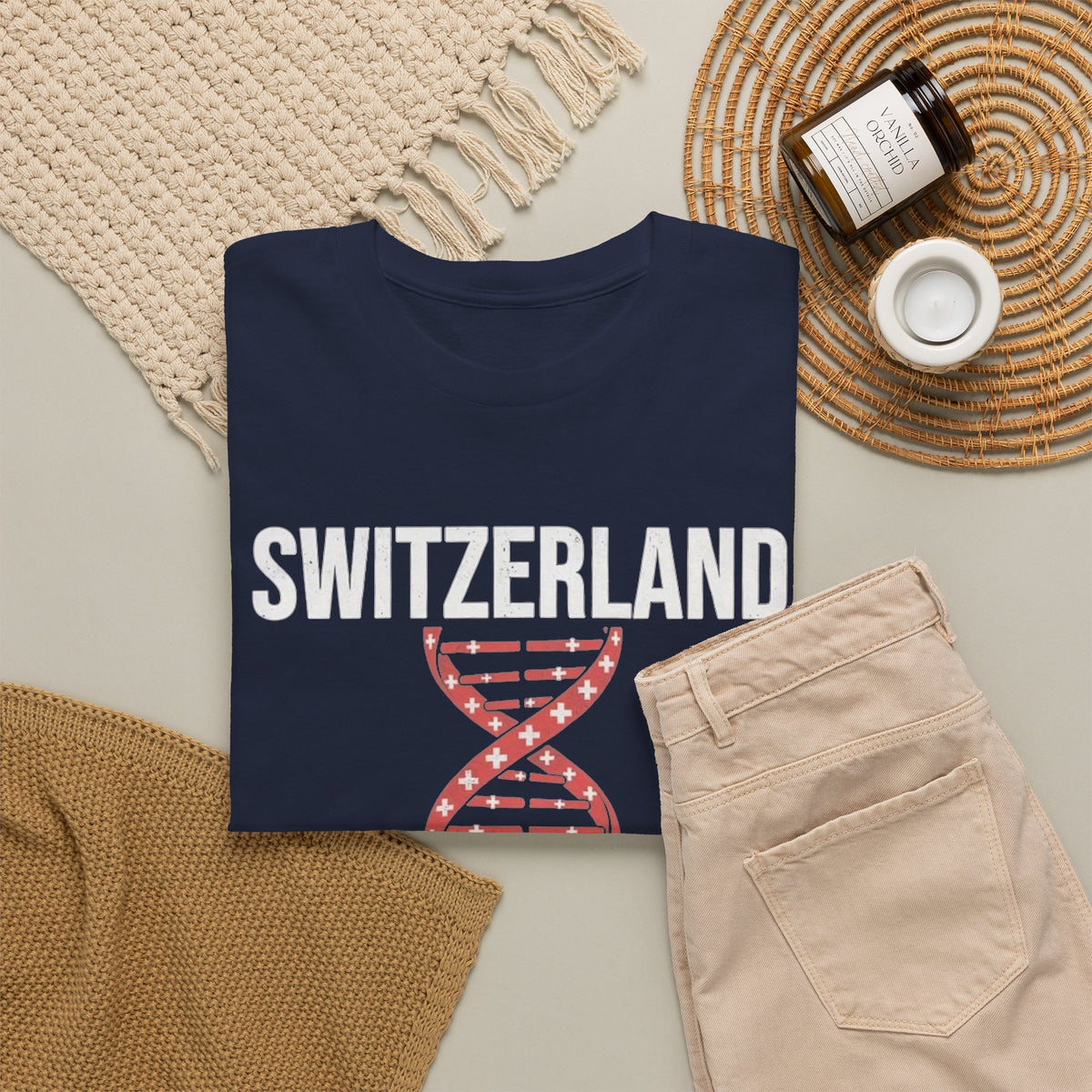 It's In My DNA — Switzerland Tee (Flipped Layout)