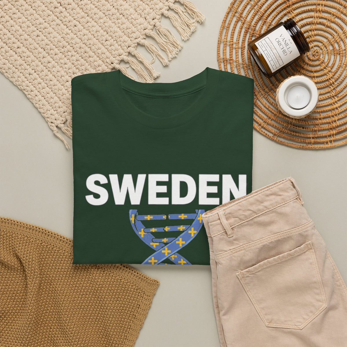It's In My DNA — Sweden Tee (Flipped Layout)