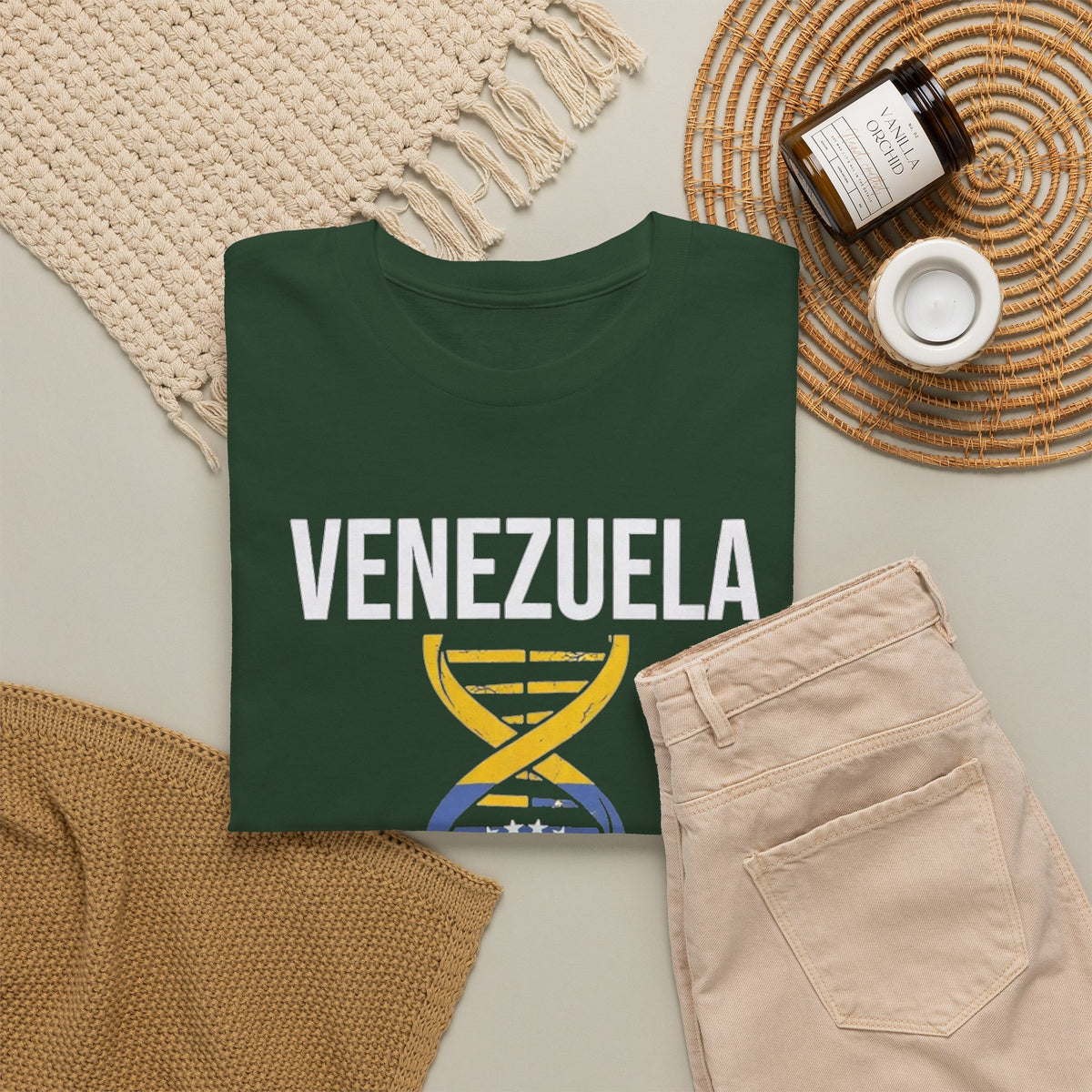 It's In My DNA — Venezuela Tee (Flipped Layout)