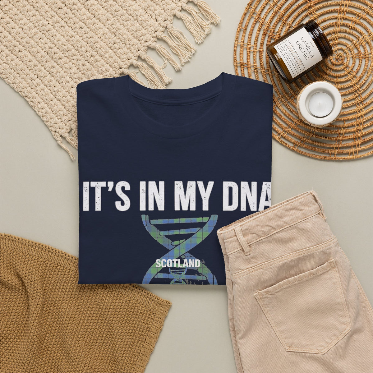 It's In My DNA — Scotland Tee