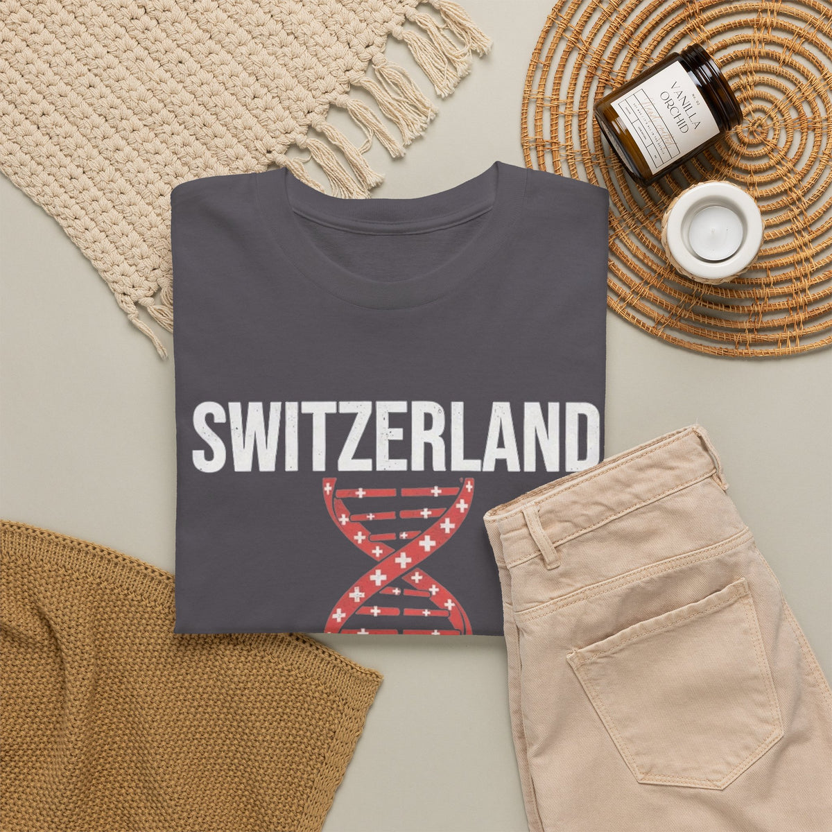 It's In My DNA — Switzerland Tee (Flipped Layout)
