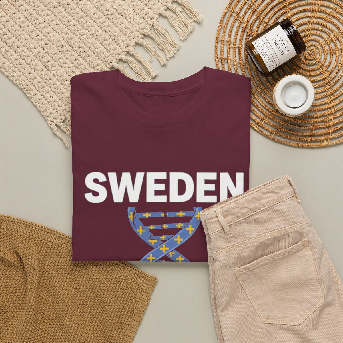 It's In My DNA — Sweden Tee (Flipped Layout)
