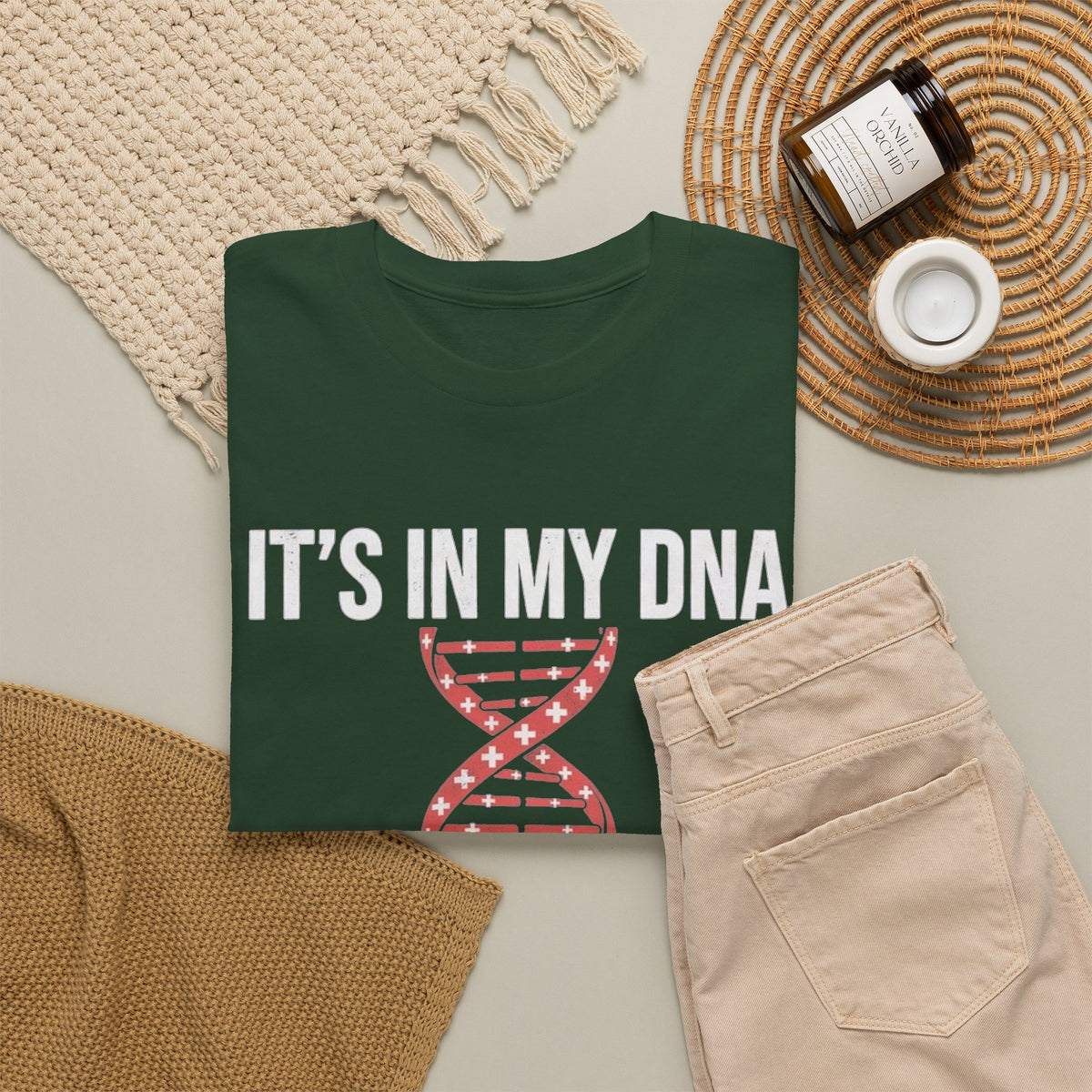 It's In My DNA — Switzerland Tee