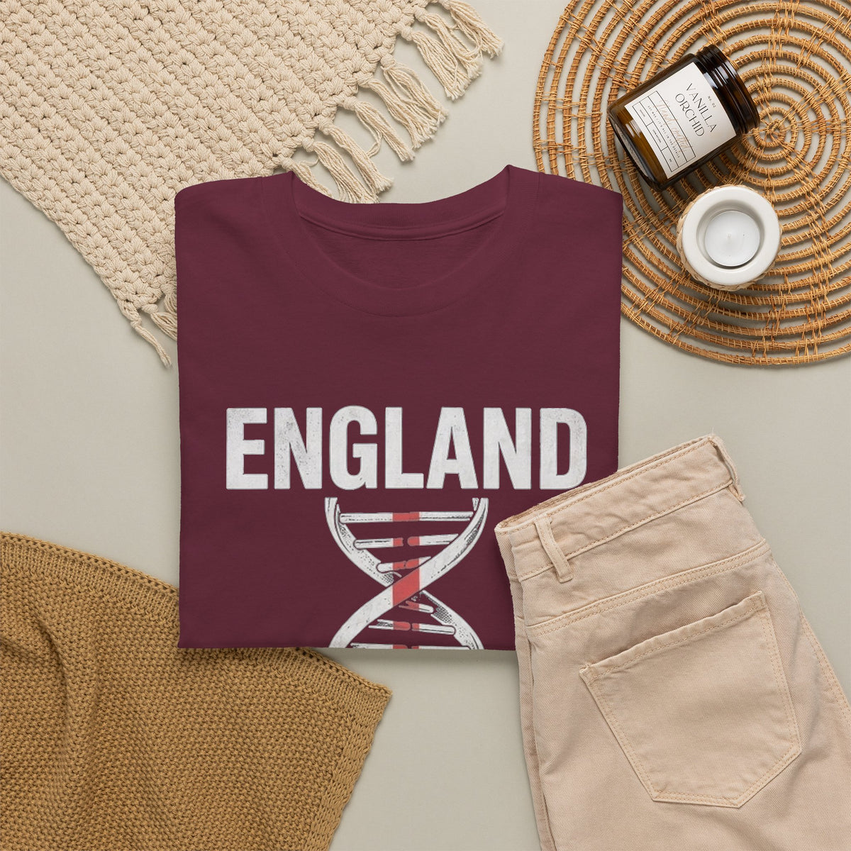 It's In My DNA — England Tee (Flipped Layout)