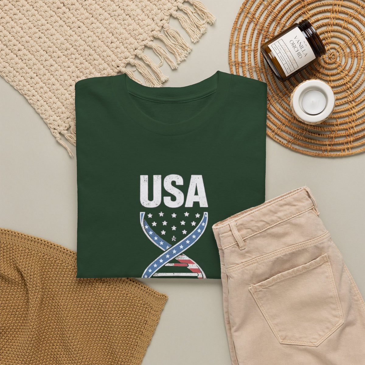 It's In My DNA — USA Tee (Flipped Layout)