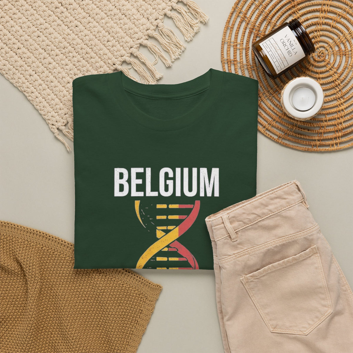 It's In My DNA — Belgium Tee (Flipped Layout)