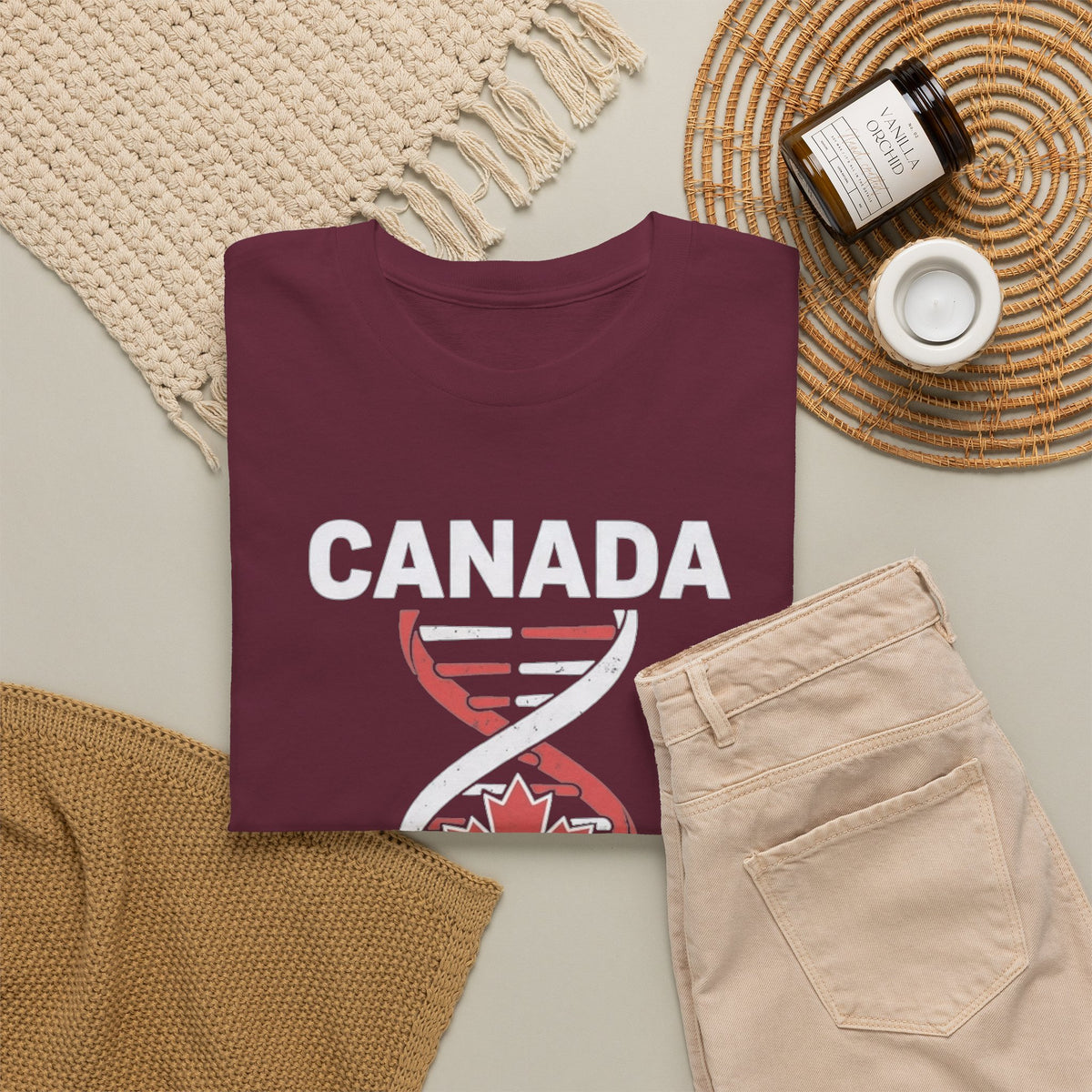 It's In My DNA — Canada Tee (Flipped Layout)