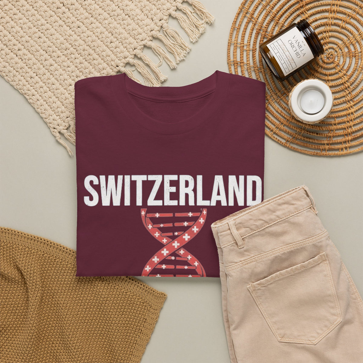 It's In My DNA — Switzerland Tee (Flipped Layout)