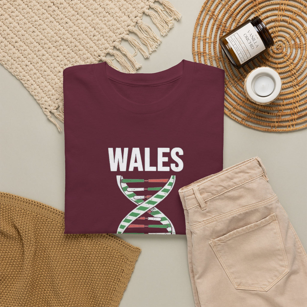 It's In My DNA — Wales Tee (Flipped Layout)