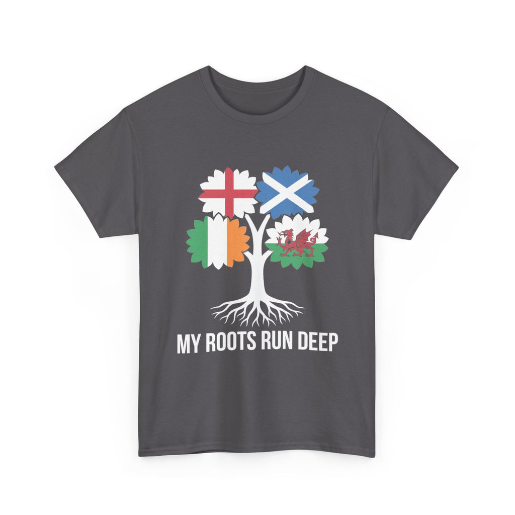 My Roots Run Deep — British Isles Flag Tree Tee