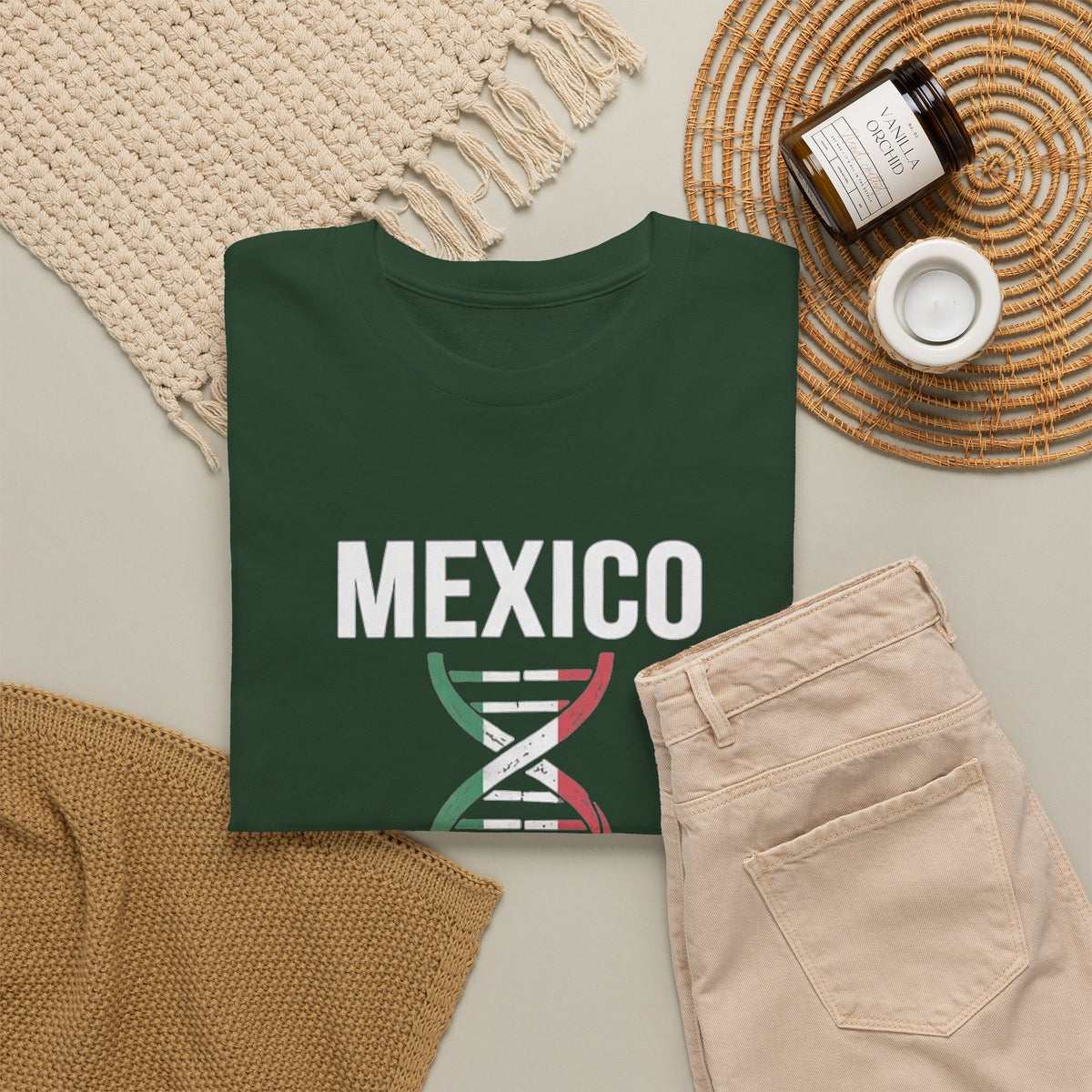 It's In My DNA — Mexico Tee (Flipped Layout)