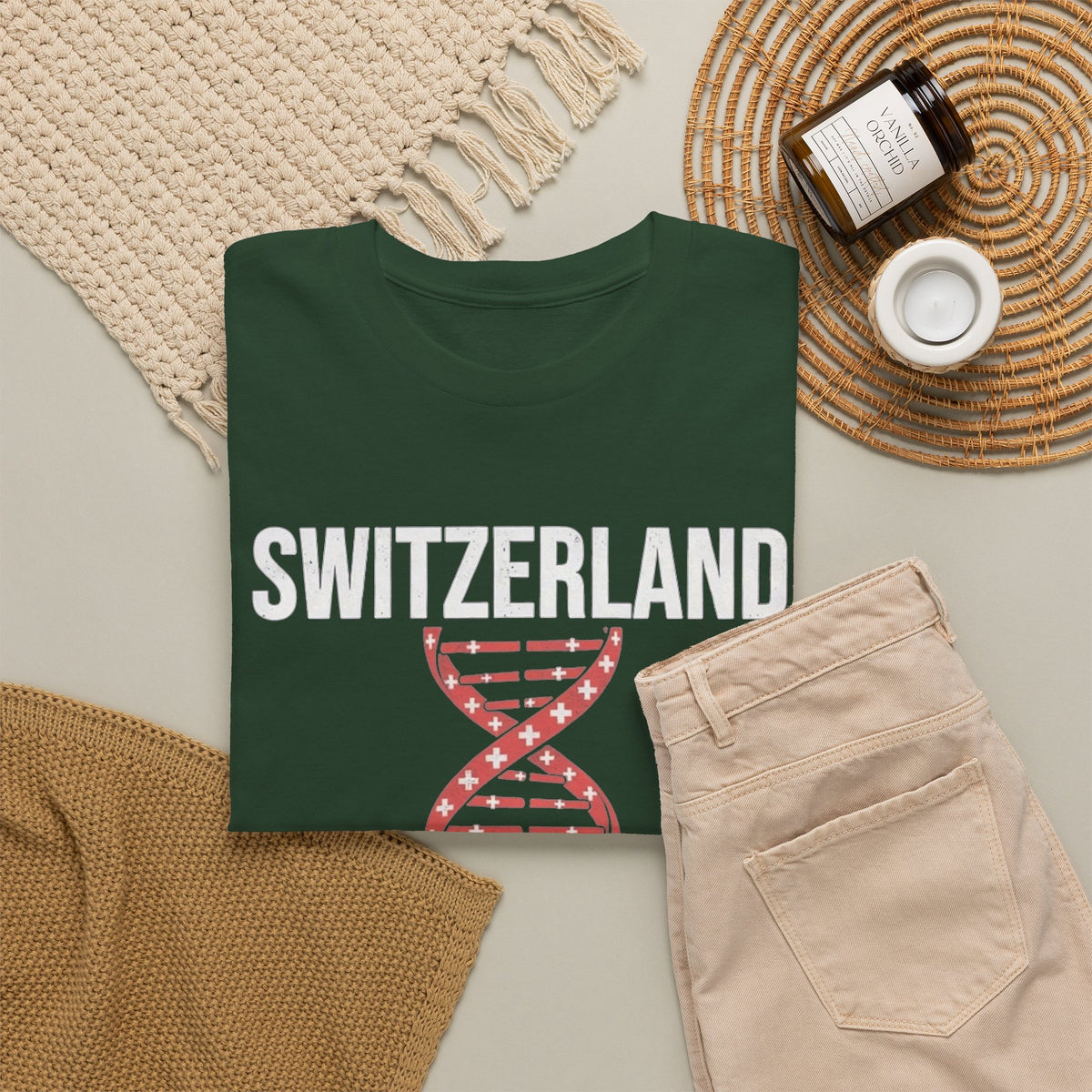 It's In My DNA — Switzerland Tee (Flipped Layout)