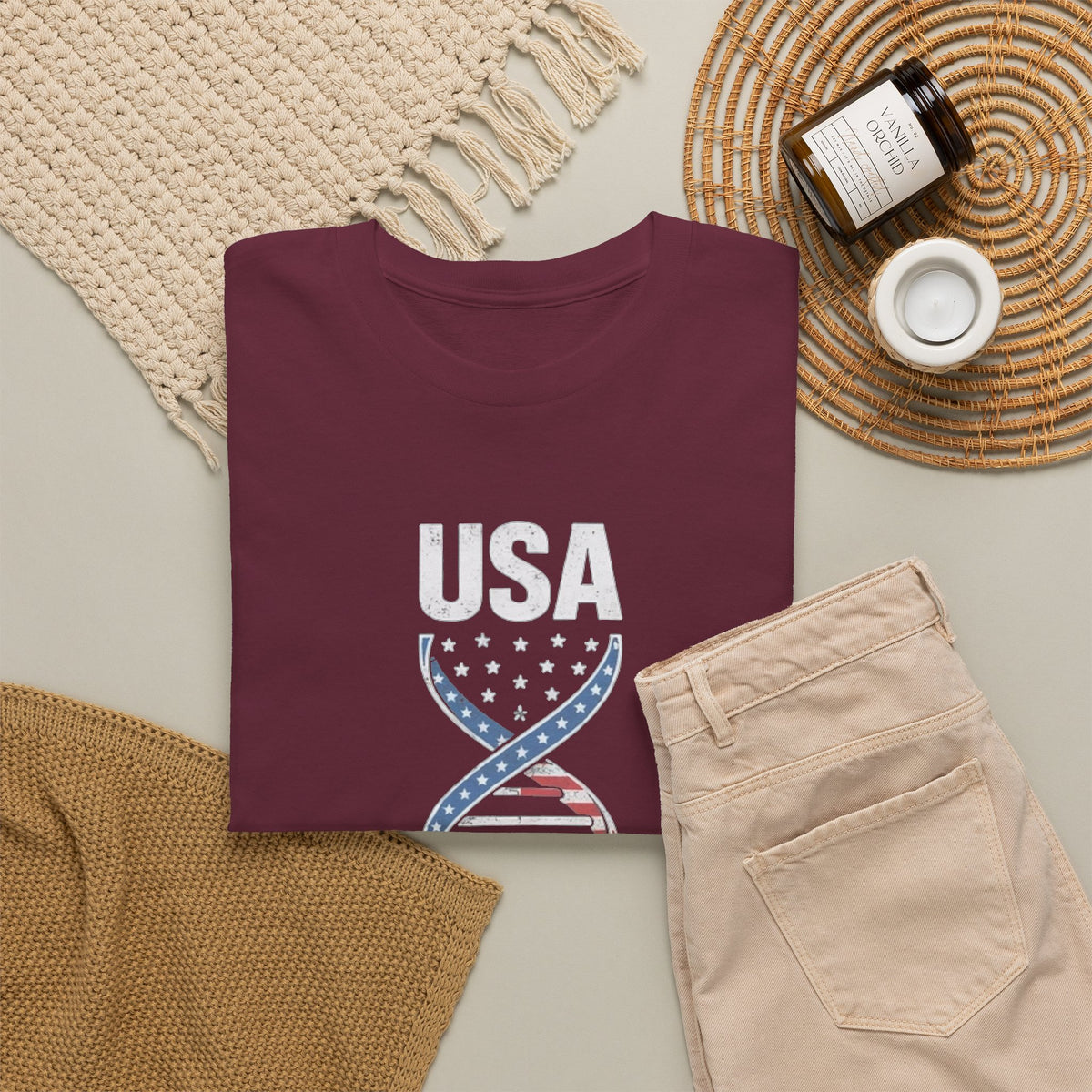 It's In My DNA — USA Tee (Flipped Layout)