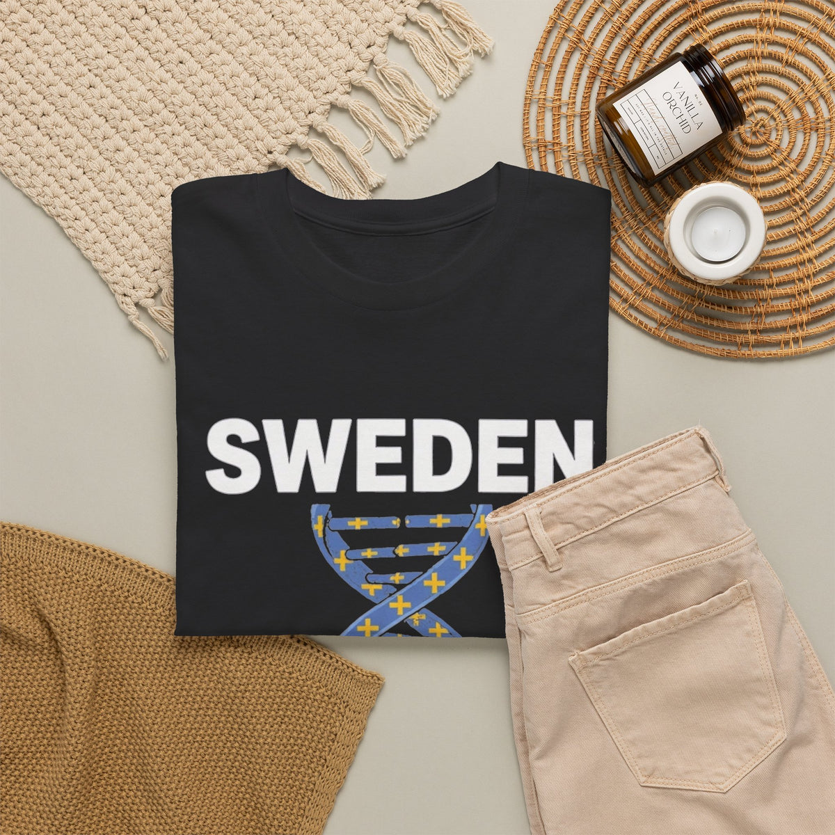 It's In My DNA — Sweden Tee (Flipped Layout)