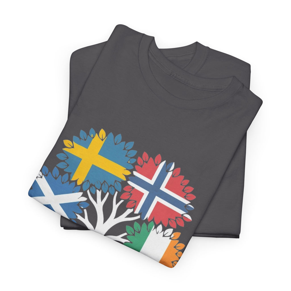 My Roots Run Deep — North Atlantic Flag Tree Tee