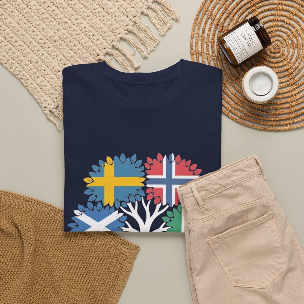 My Roots Run Deep — North Atlantic Flag Tree Tee