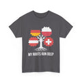 My Roots Run Deep — Central Europe Flag Tree Tee