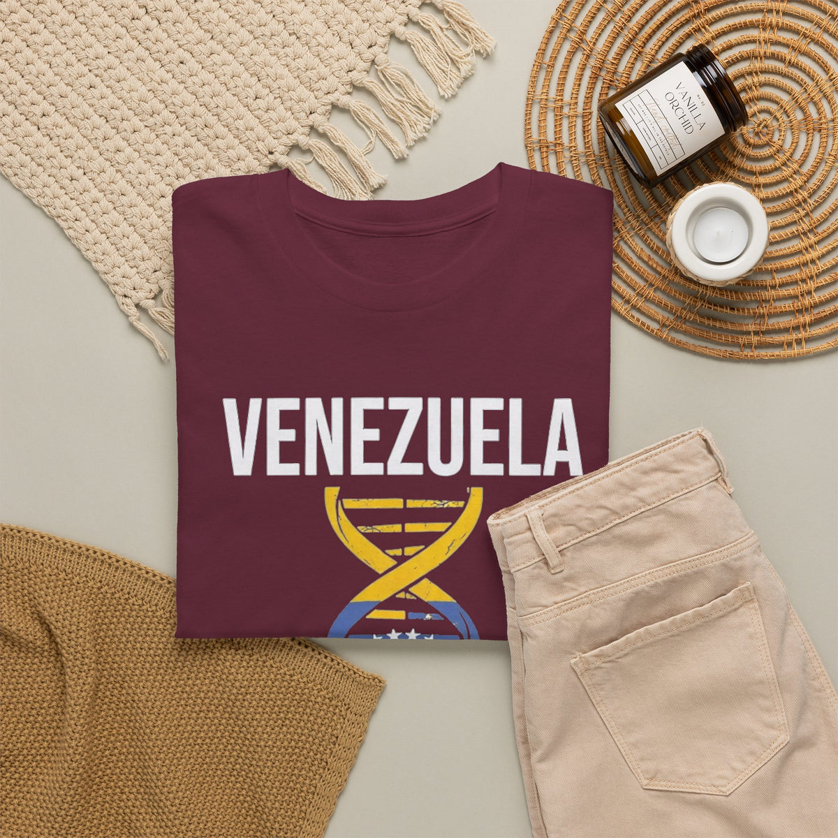It's In My DNA — Venezuela Tee (Flipped Layout)