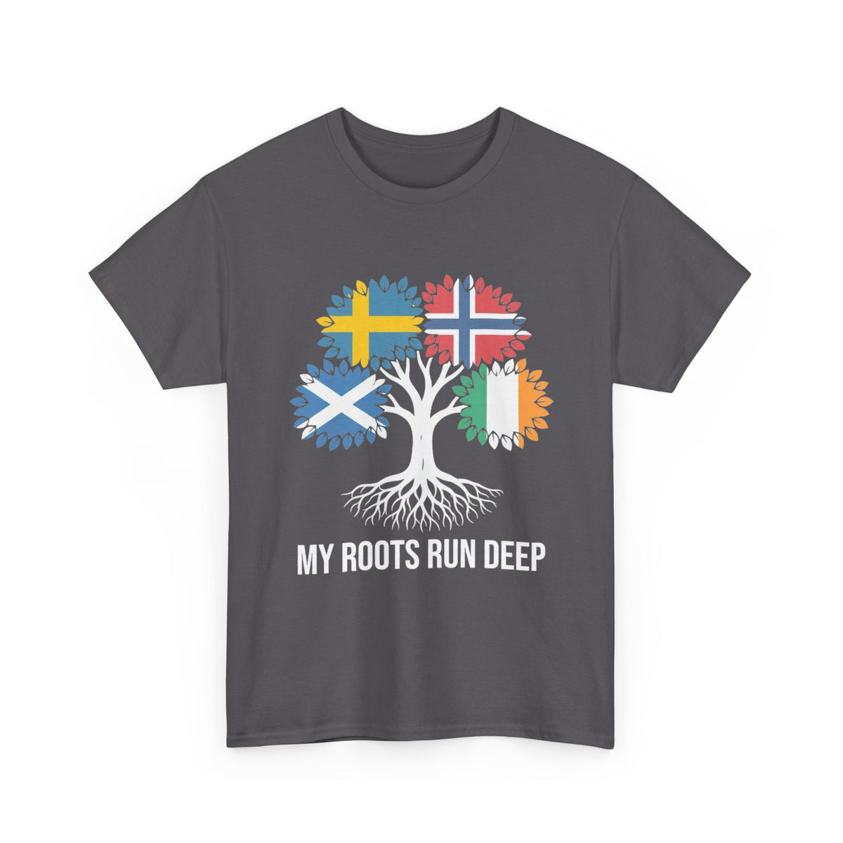 My Roots Run Deep — North Atlantic Flag Tree Tee