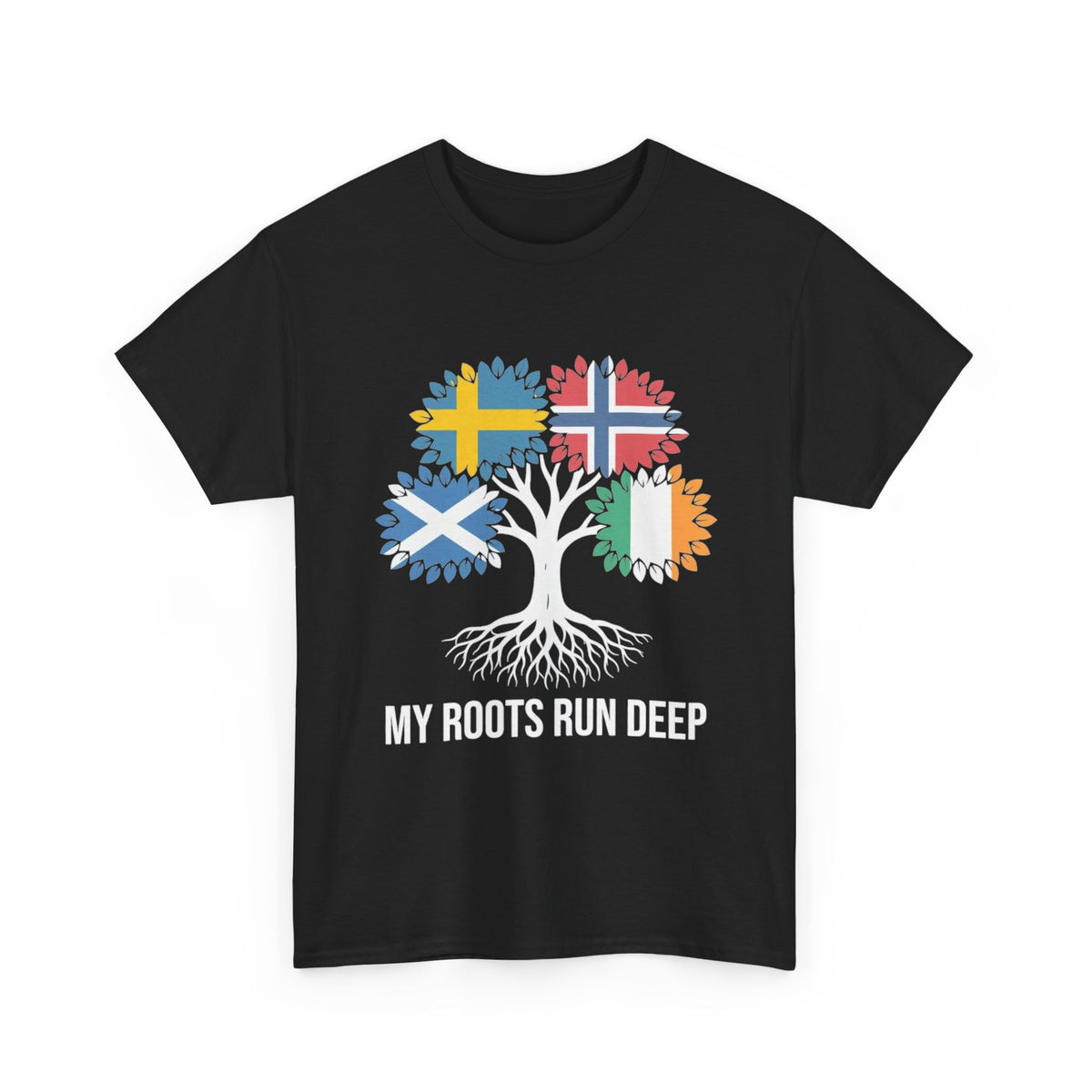 My Roots Run Deep — North Atlantic Flag Tree Tee