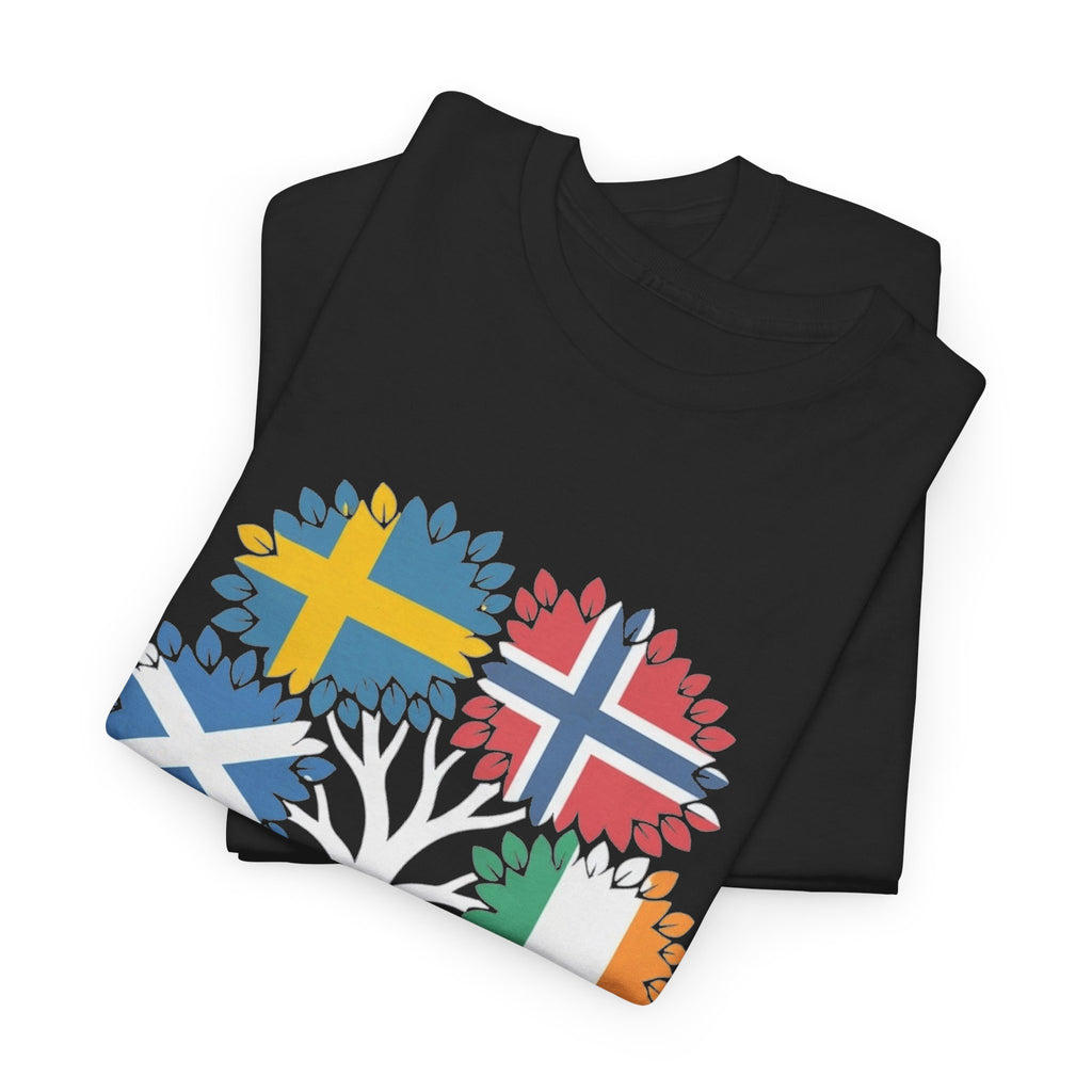 My Roots Run Deep — North Atlantic Flag Tree Tee