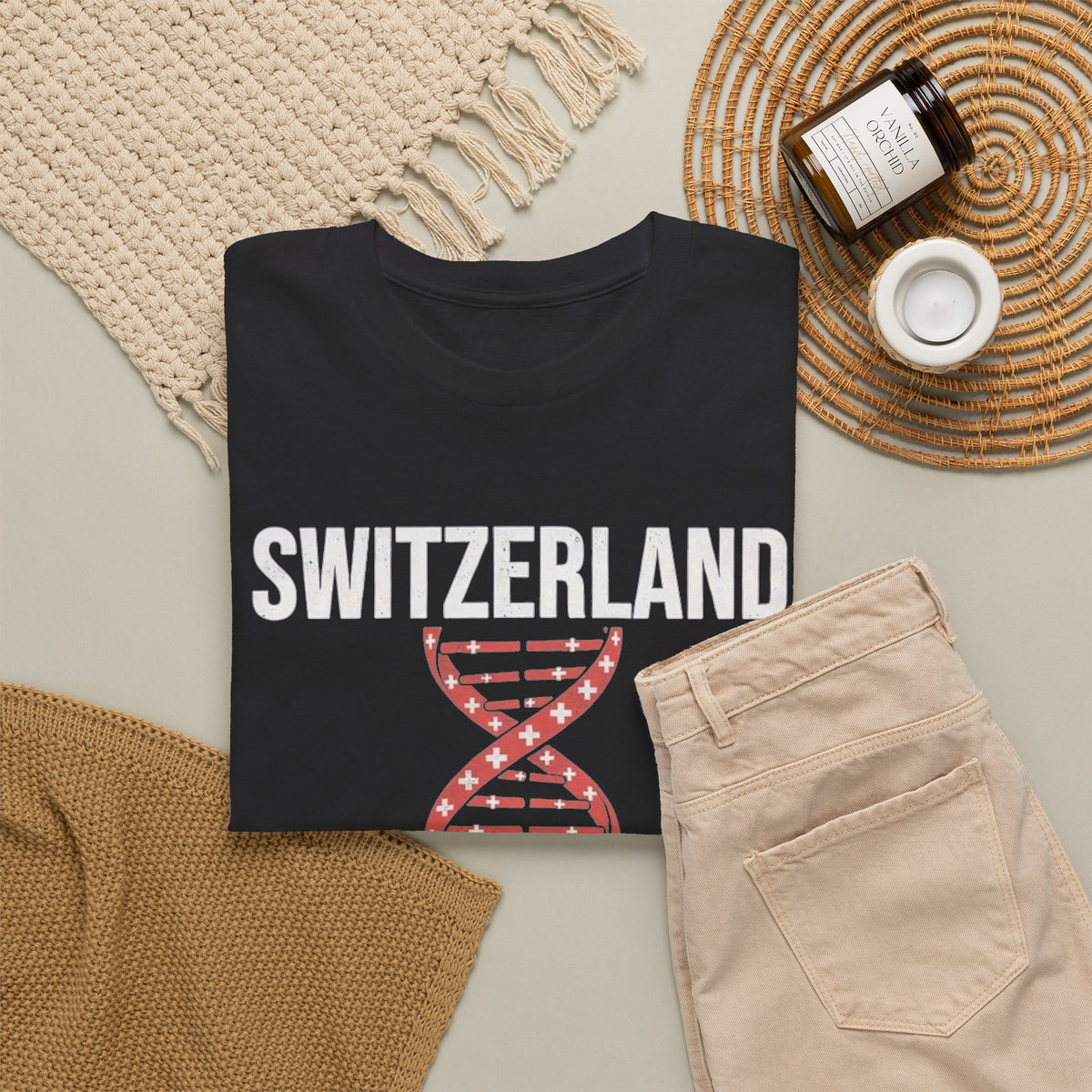 It's In My DNA — Switzerland Tee (Flipped Layout)