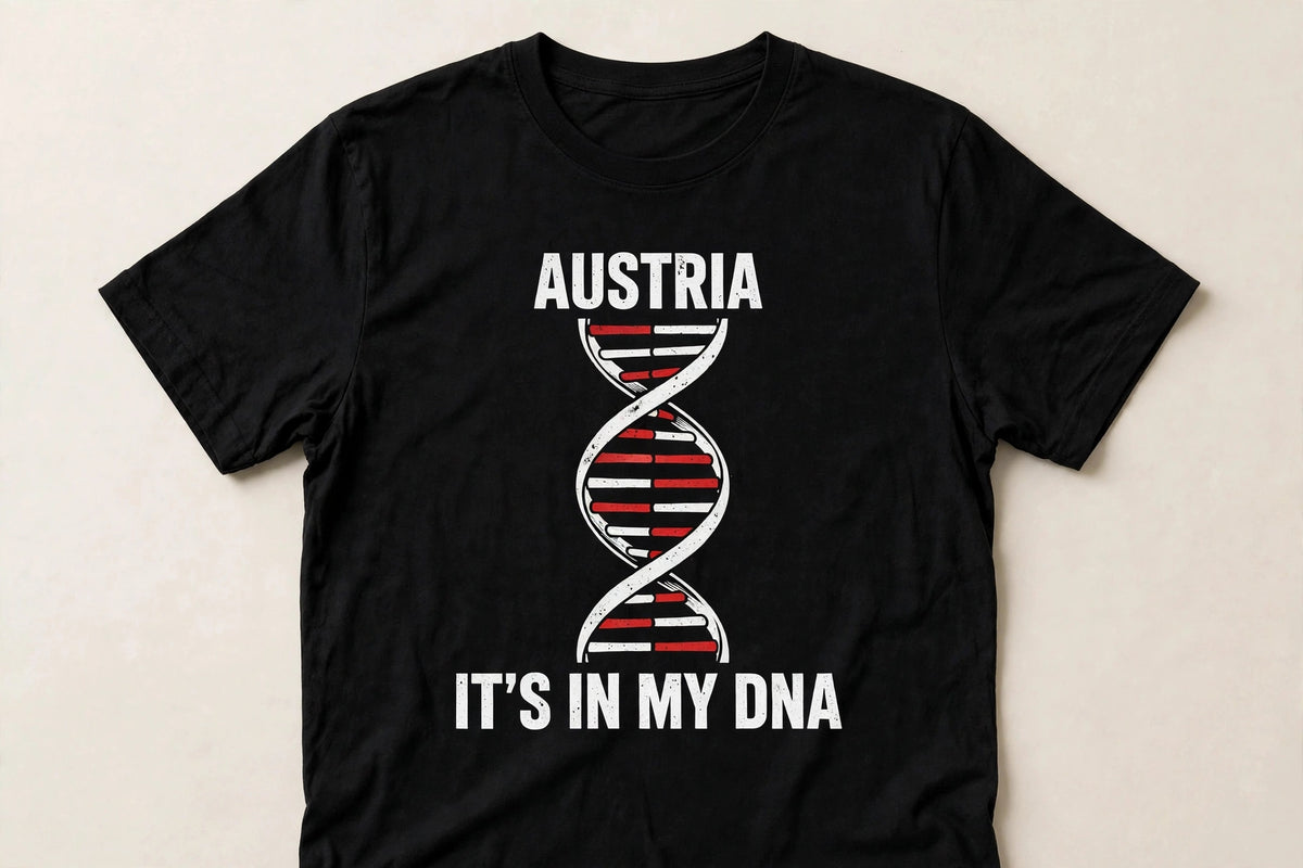 It's In My DNA — Austria Tee (Flipped Layout)