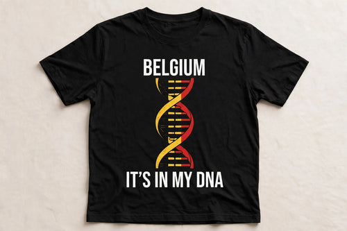 It's In My DNA — Belgium Tee (Flipped Layout)