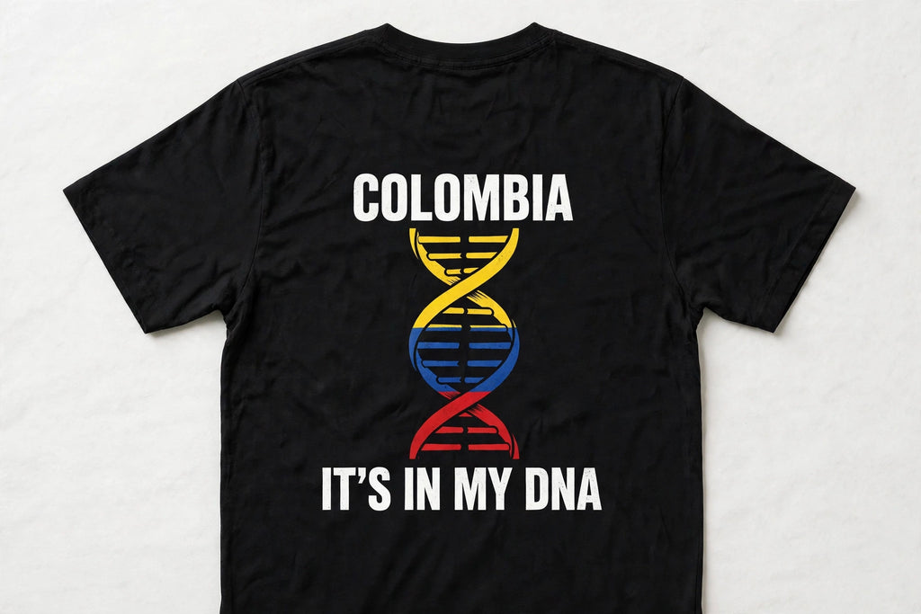 It's In My DNA — Colombia Tee (Flipped Layout)