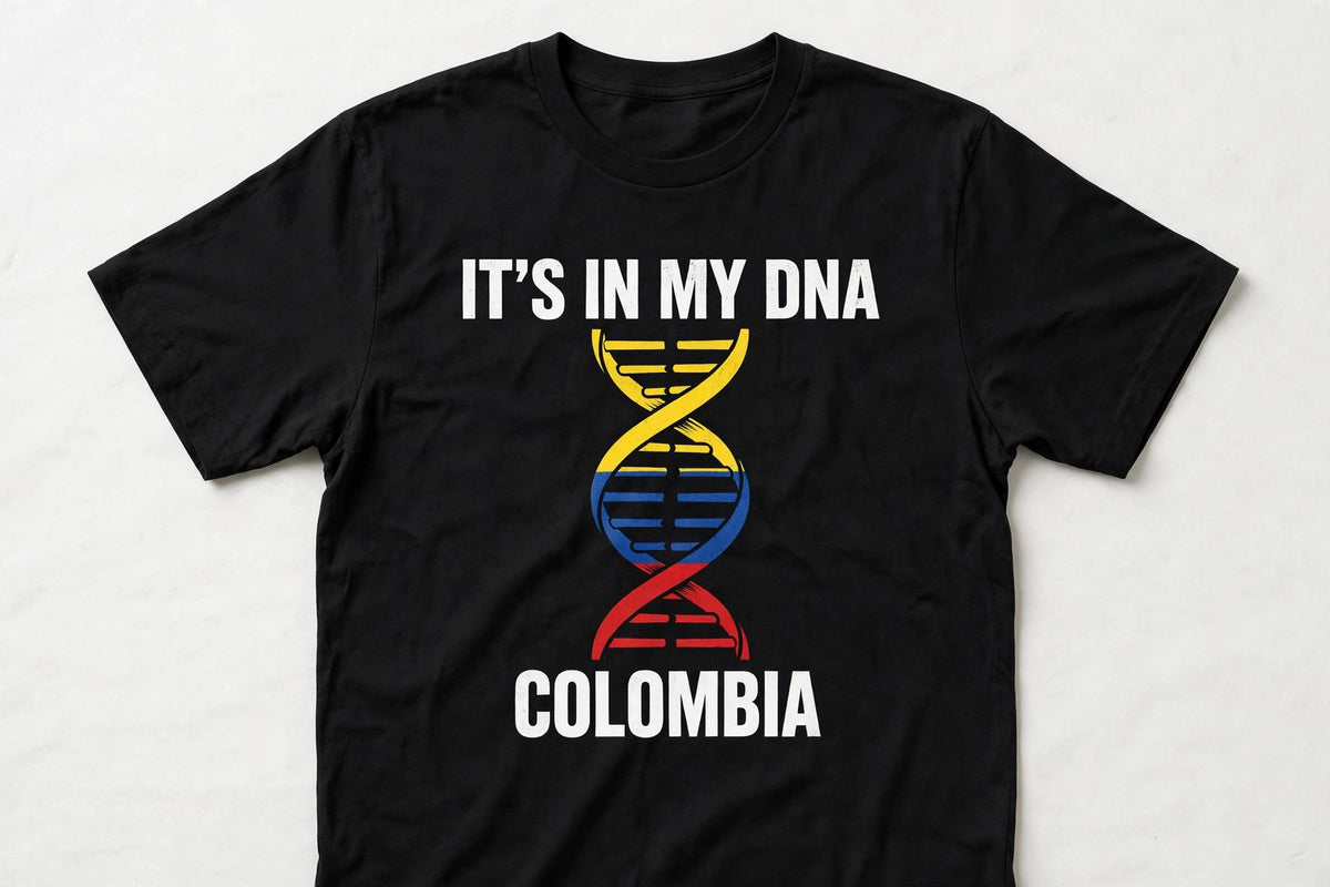 It's In My DNA — Colombia Tee