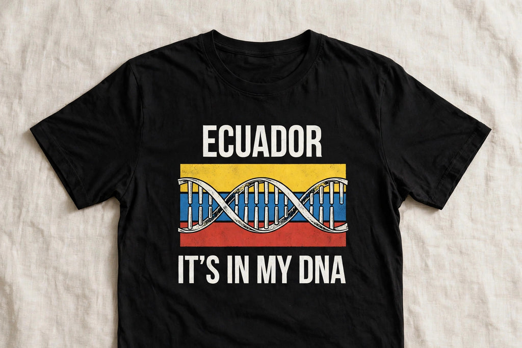 It's In My DNA — Ecuador Tee (Flipped Layout)