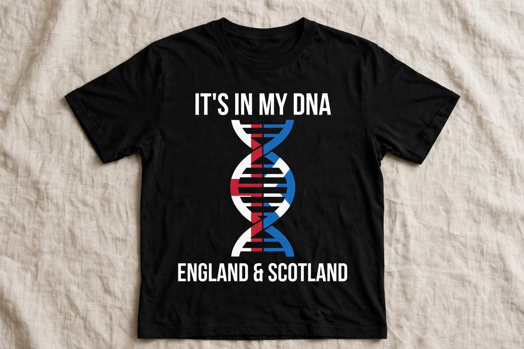 It's In My DNA — England & Scotland Tee