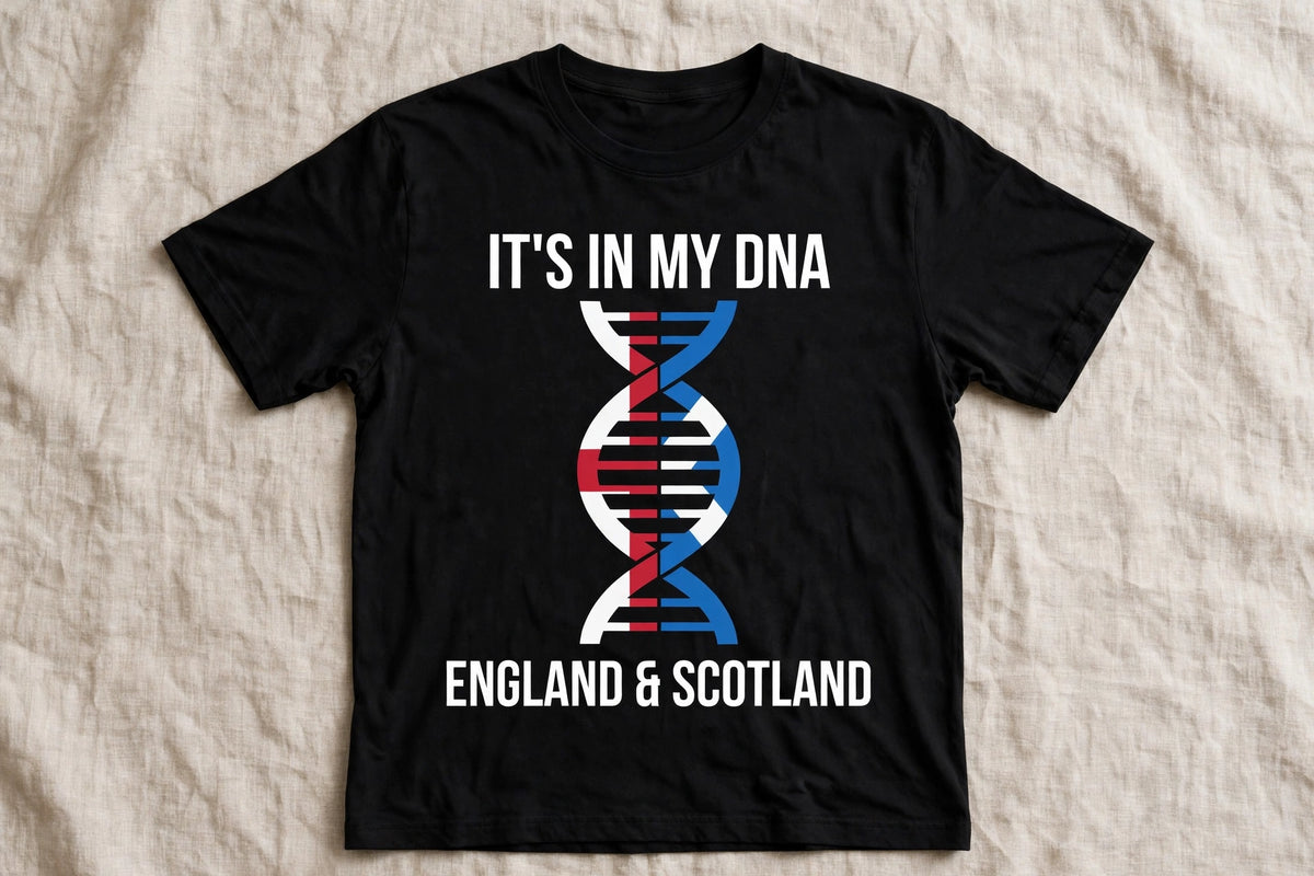 It's In My DNA — England & Scotland Tee