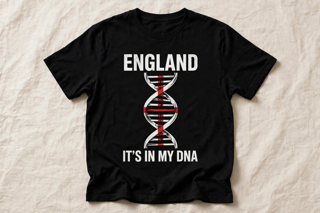 It's In My DNA — England Tee (Flipped Layout)