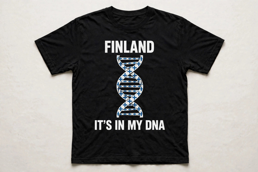 It's In My DNA — Finland Tee (Flipped Layout)