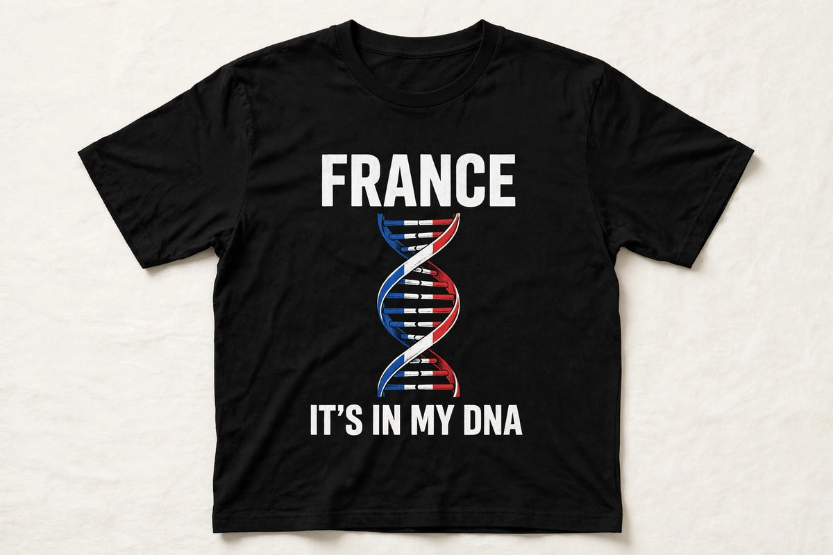 It's In My DNA — France Tee (Flipped Layout)