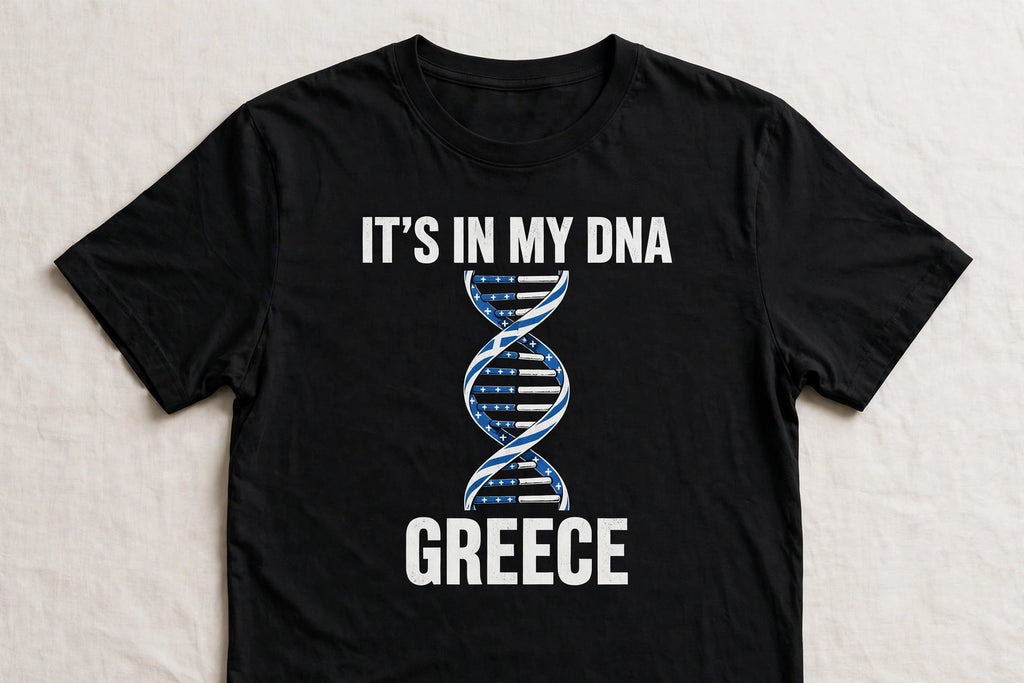 It's In My DNA — Greece Tee