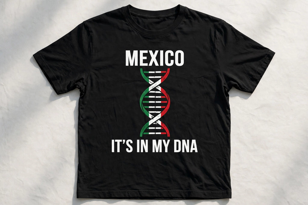 It's In My DNA — Mexico Tee (Flipped Layout)