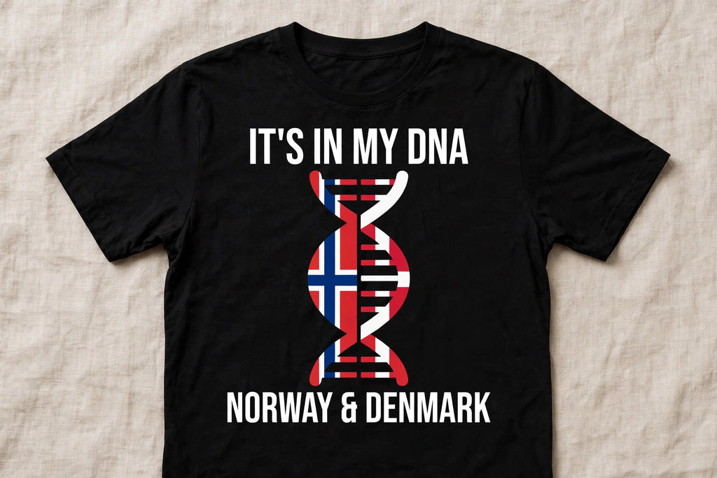 It's In My DNA — Norway & Denmark Tee