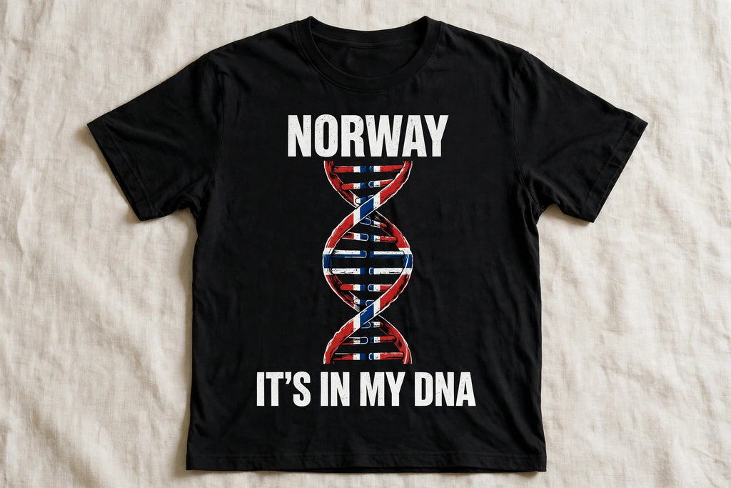 It's In My DNA — Norway Tee (Flipped Layout)