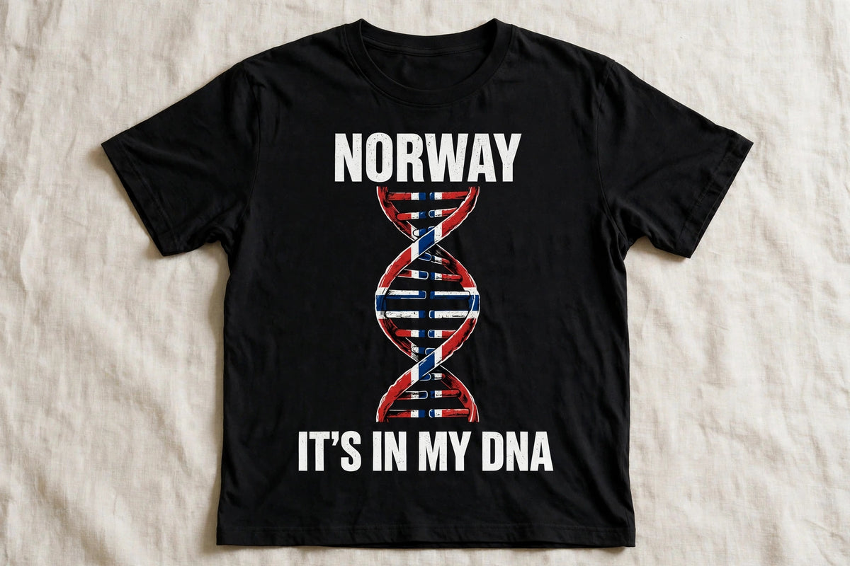 It's In My DNA — Norway Tee (Flipped Layout)