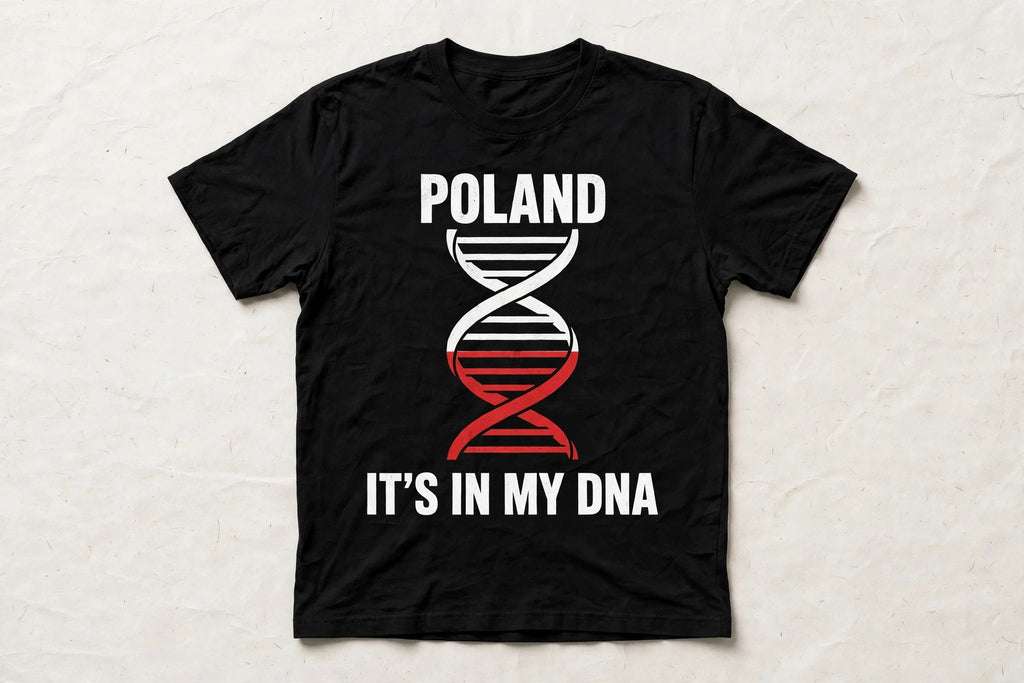 It's In My DNA — Poland Tee (Flipped Layout)