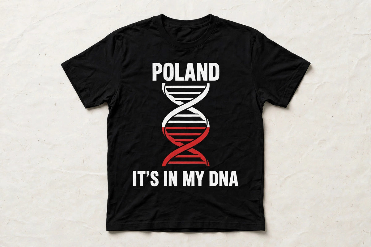 It's In My DNA — Poland Tee (Flipped Layout)