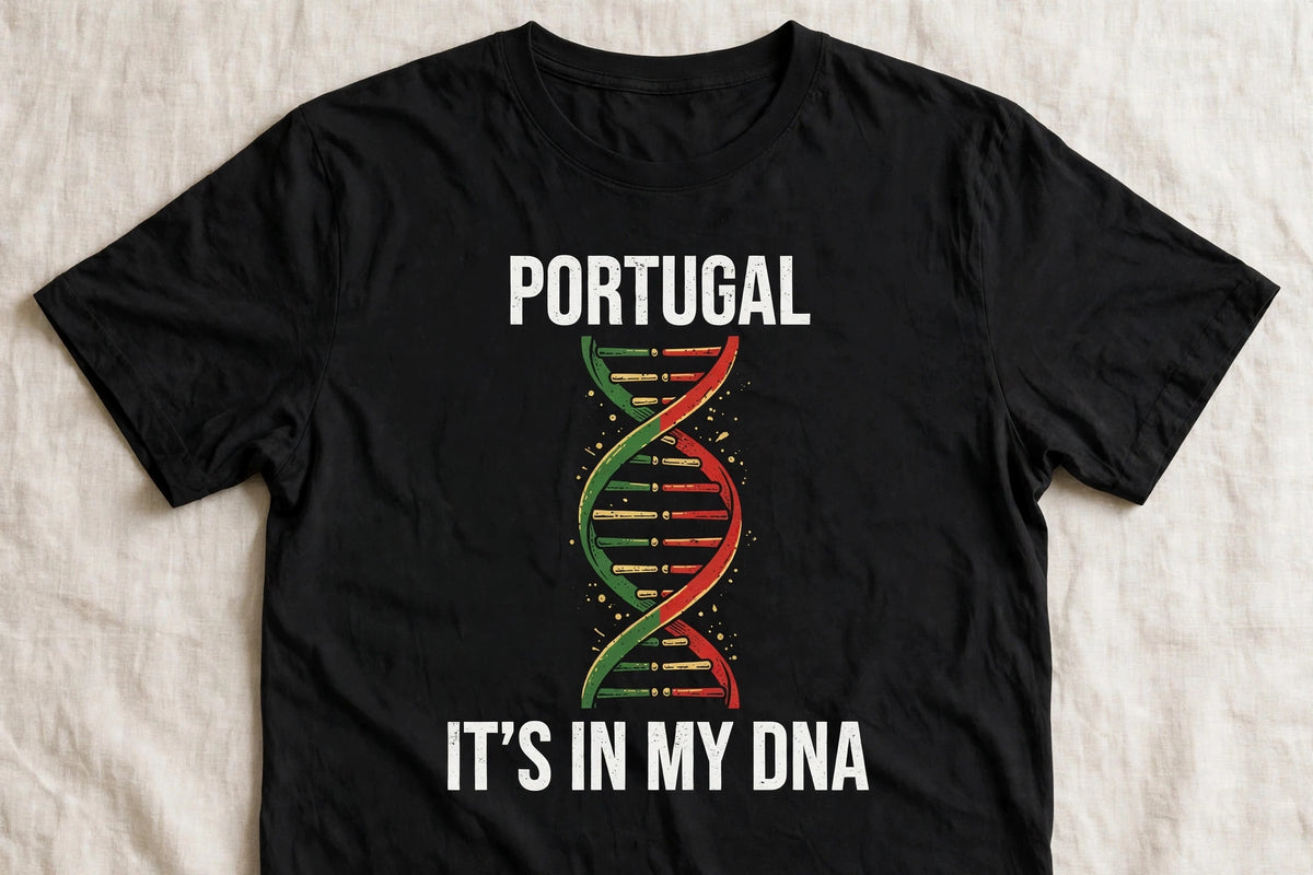 It's In My DNA — Portugal Tee (Flipped Layout)