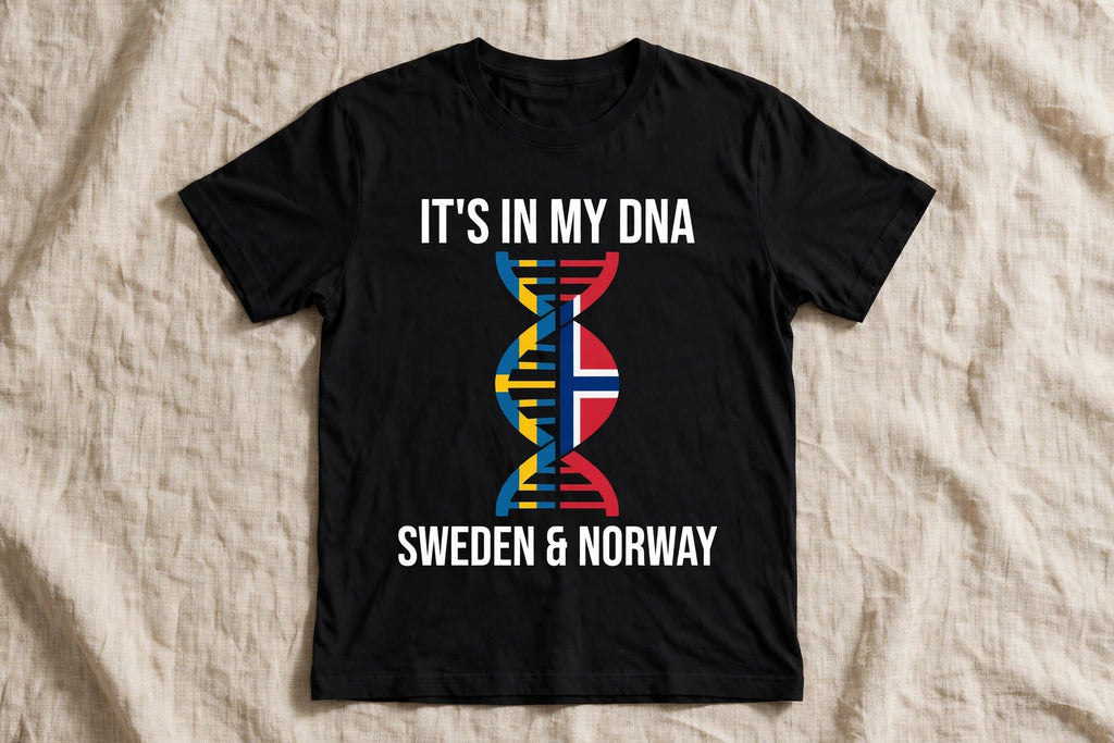 It's In My DNA — Sweden & Norway Tee