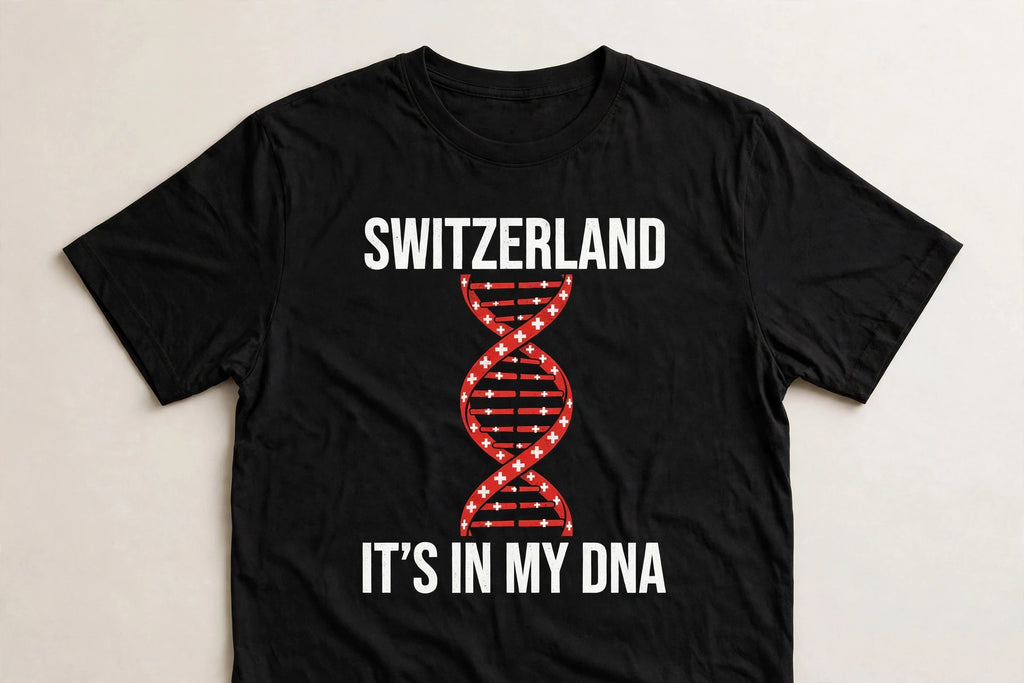 It's In My DNA — Switzerland Tee (Flipped Layout)
