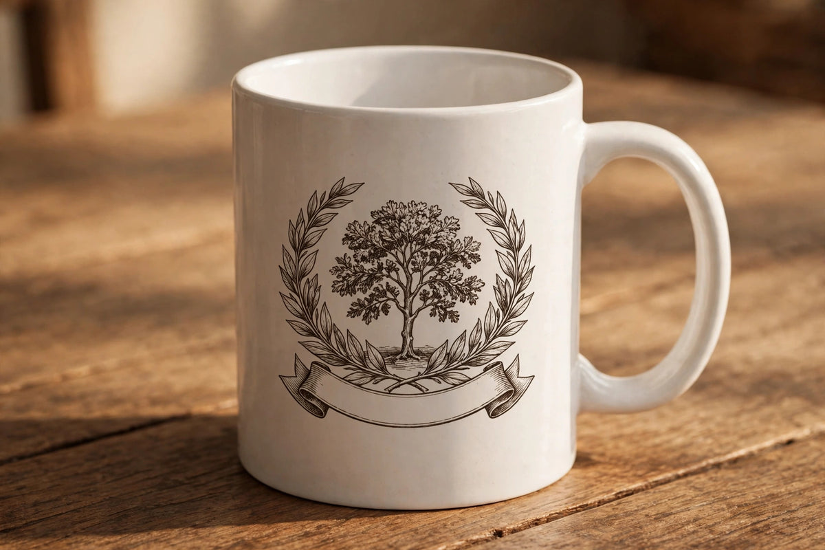 Surname Heritage Mug — Personalized